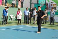 Ram Charan and Upasana Lnaugurates womens Tennis Tournament